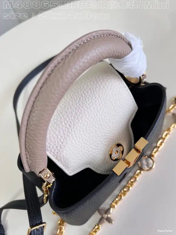 VUITTON LOUIS CAPUCINES MINI-21*14*8CM 0529